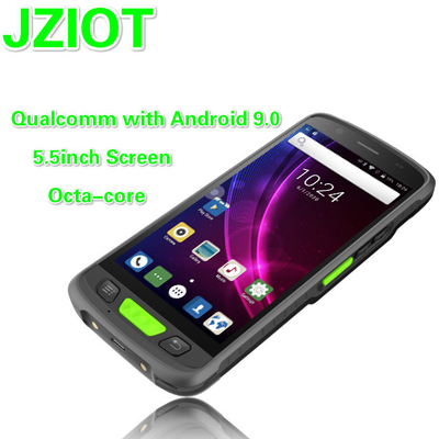 JZIOT V9000P 5,5 pouces Android 9.0 Lecteur RFID UHF portable avec antenne PDA intégrée