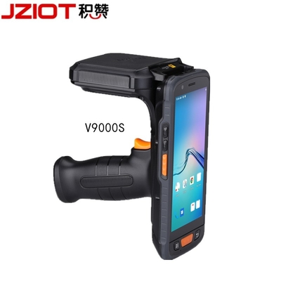 5.5 pouces Uhf Lecteur de poche RFID Lecteur Pda avec poignée de pistolet Android 11