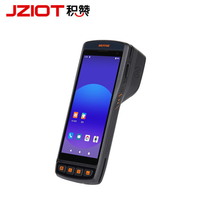Scanner de codes à barres 1D 2D Terminal Pda Scanner Android Portable Imprimante thermique intégrée de 58 mm